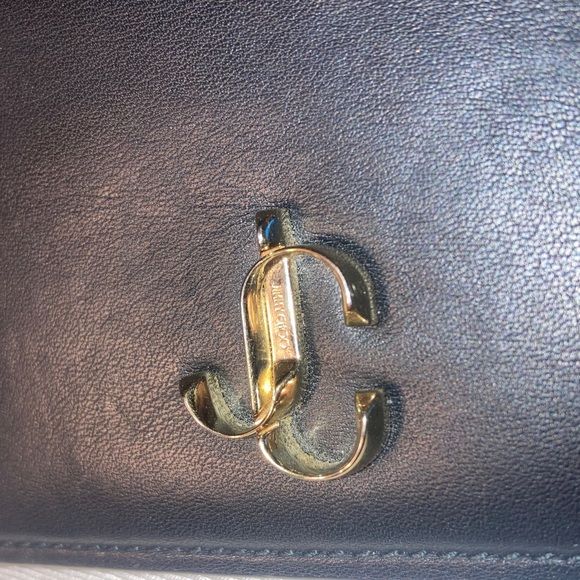 Jimmy Choo Black Leather Wallet comes with COA - Picture 2 of 6